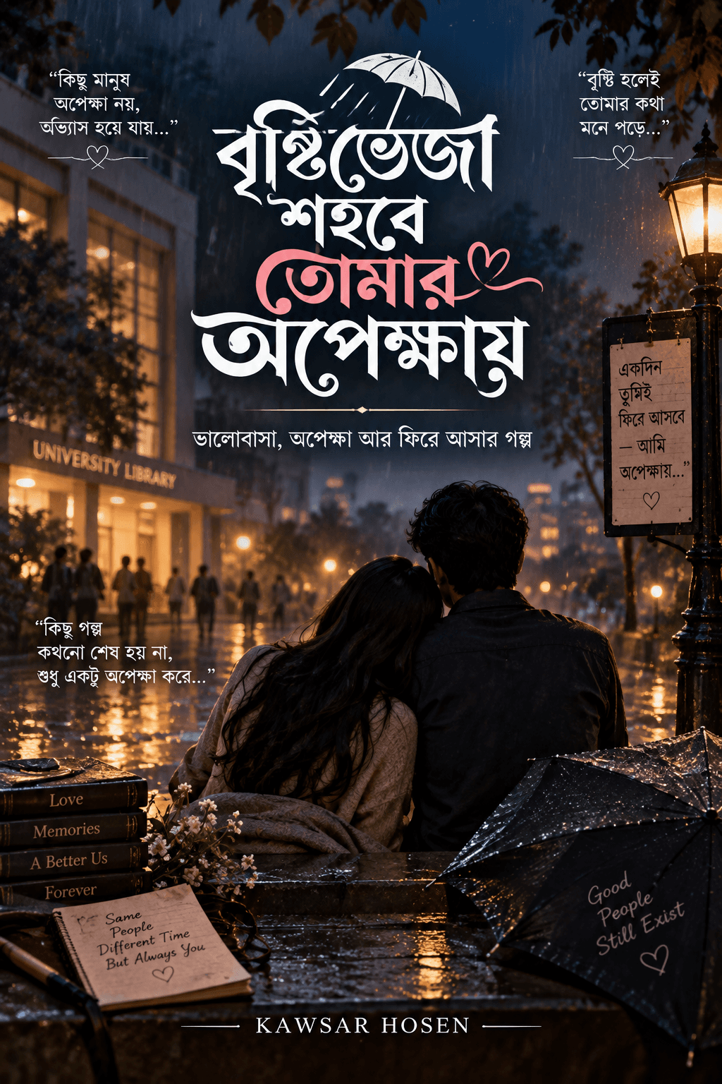বৃষ্টিভেজা শহরে তোমার অপেক্ষায়